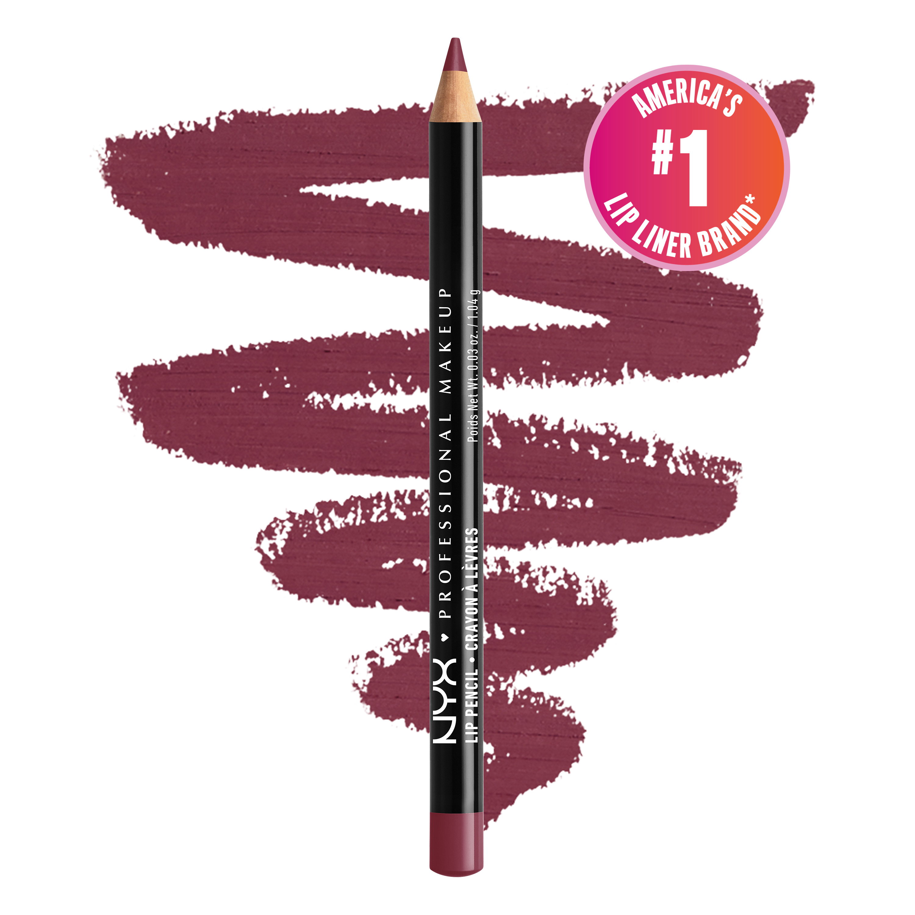 NYX Professional Makeup Slim Lip Pencil Creamy Lip Liner Prune 6$