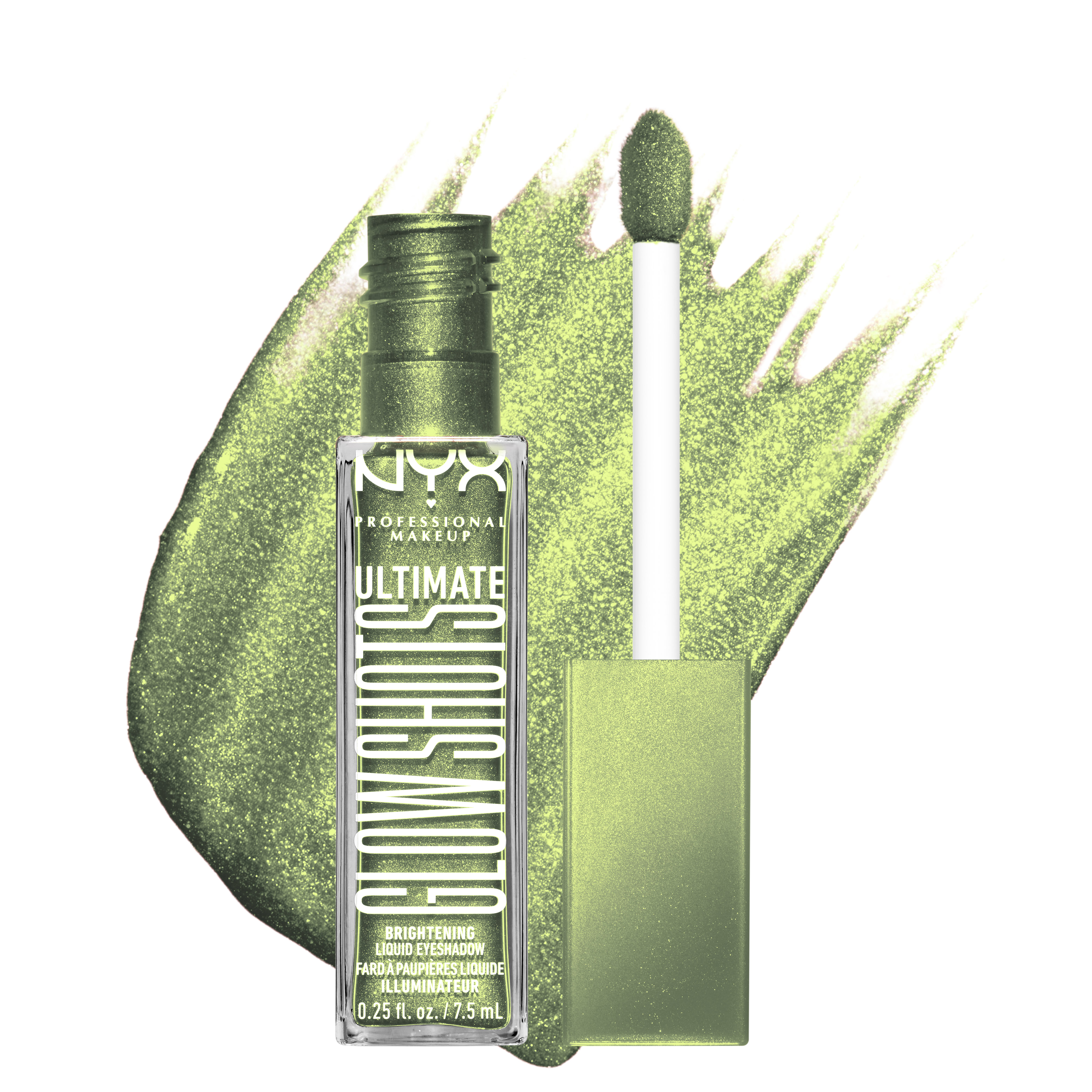NYX Professional Makeup Liquid Eyeshadowultimate Glow Shot  Kiwi Killa