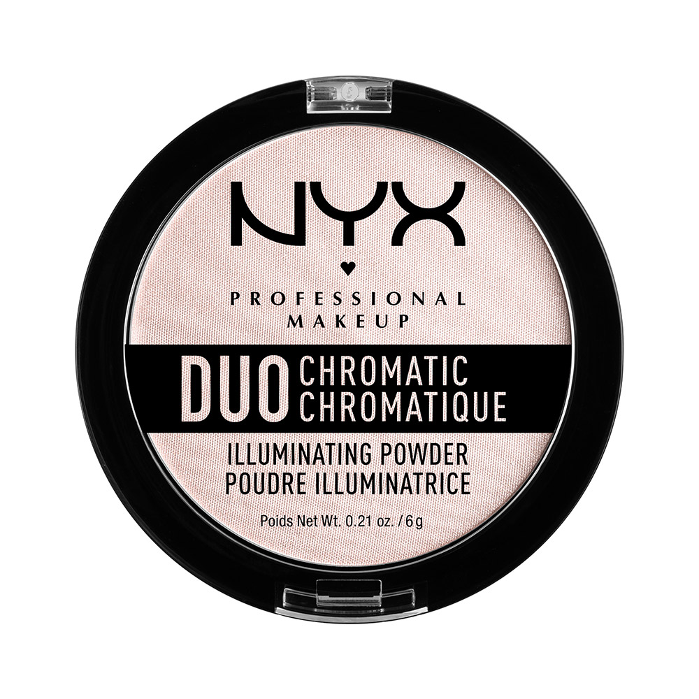 NYX Professional Makeup Duo Chromatic Illuminating Powder Snow Rose 8$