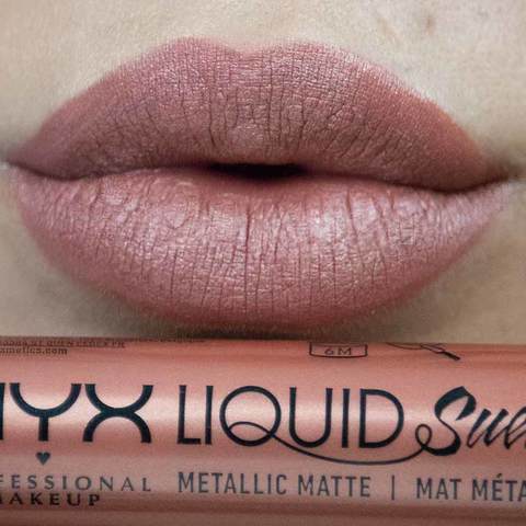 Liquid Suede Metallic Matte Page Nyx Professional Makeup